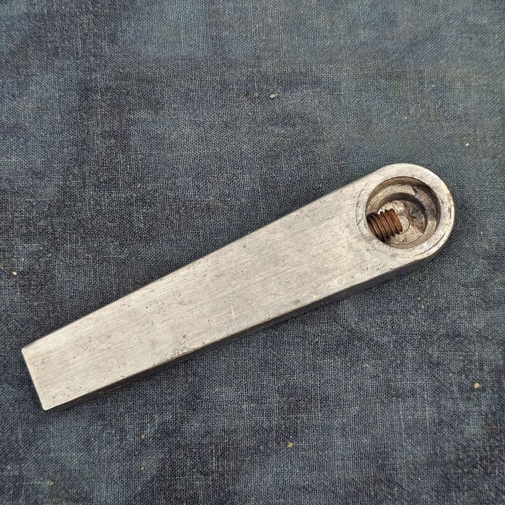 Vintage Safe Vault Door Handle - 5.5" x 1" Stainless Steel Alloy